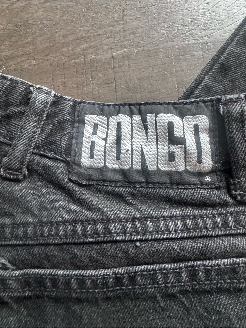 Vintage 90s BONGO Black High Waisted Jeans Size 7 (Fits 25/26).0-2sz